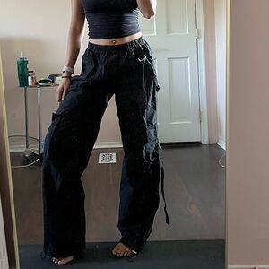 Black Women's Cargo Pants
